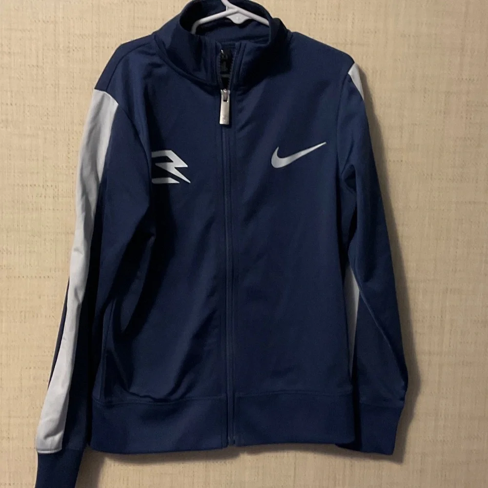 Nike Kids Navy and Gray Jacket